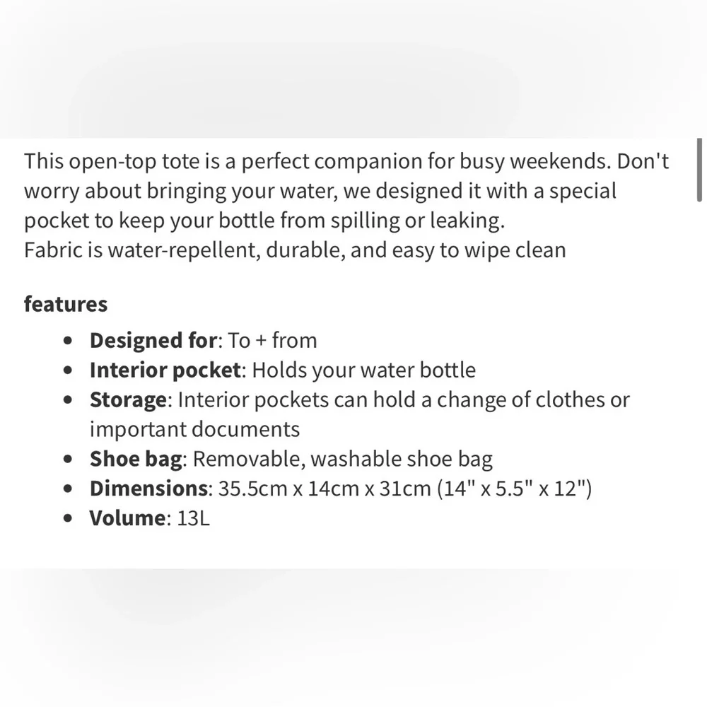 Lululemon For The Fun Of It 13L Circles Large Black Tote Bag